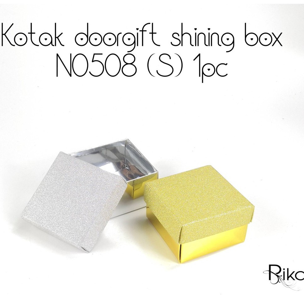 Kotak doorgift 0508S pearl box shining box door gift door Kotak doorgift 0508S pearl box shining box door gift door