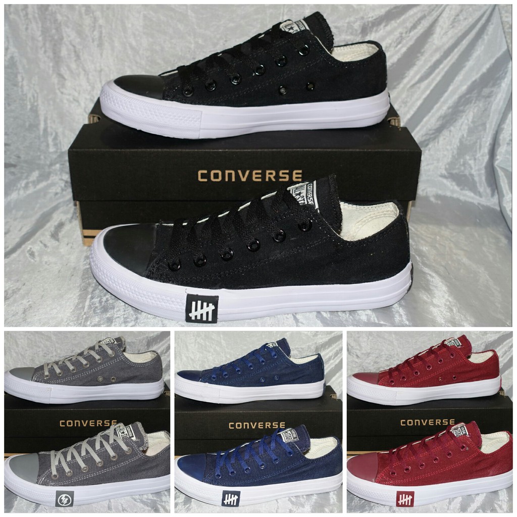 Converse All Star Allstar Chuck Taylor X Undefeated Low Ct 2 Sneakers |  Shopee Malaysia