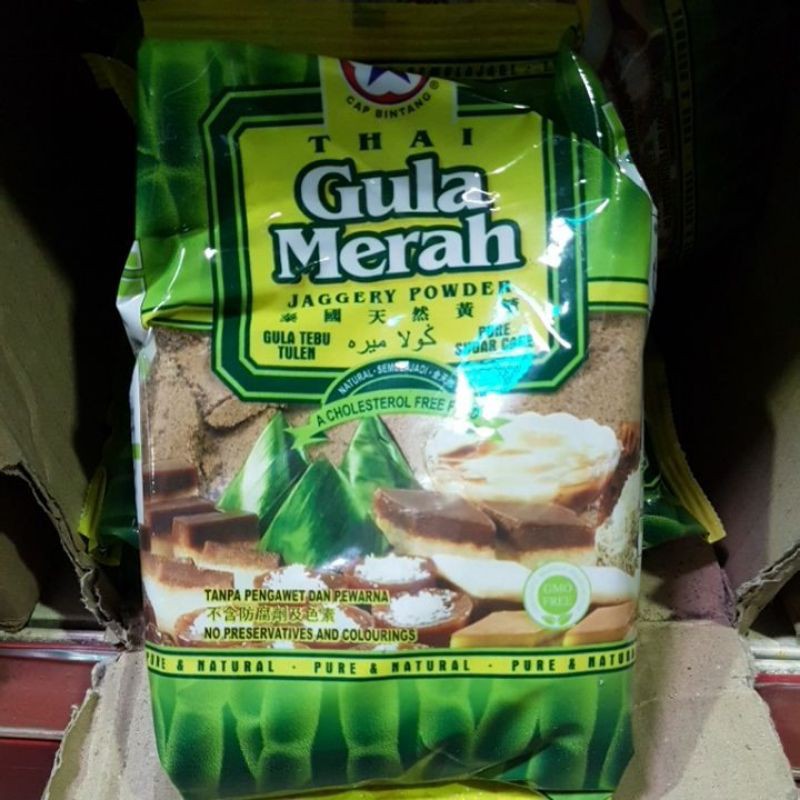 Gula Merah Cap Bintang 500g Pkt