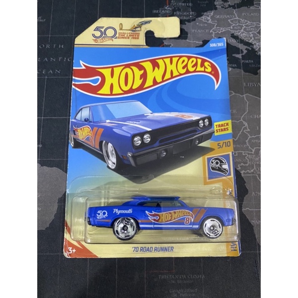 70 Road Runner HW Race Team hot wheels | Shopee Malaysia