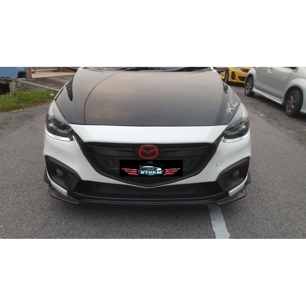 MAZDA 2 ( KNIGHT SPORT ) FRONT BUMPER WITH 2K COLOR PAINT FRP Shopee Malaysia