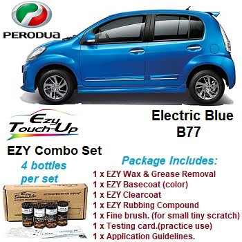 Perodua Myvi Original Touch Up Paint Ezy Touch Up Combo Set Car Touch Up Paint Shopee Malaysia