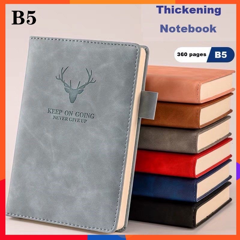 (ship within 24 hours)B5 notebook 360 page extra thick and thickened ...