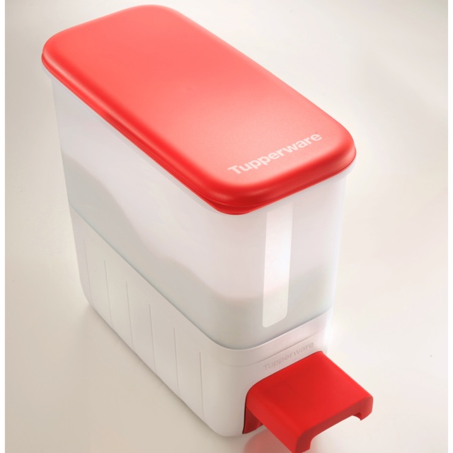 Bekas Beras Tupperware 10kg / tempat isi beras / Rice container / rice storage