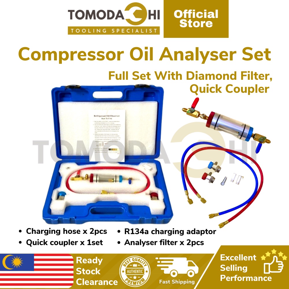 TOMODACHI Car Air Cond Compressor Aircond Oil Analyser With Diamond