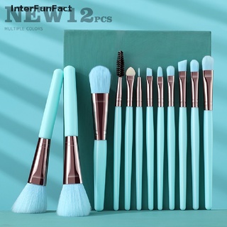 [IFFCT] 12 fluorescent color makeup eye shadow brush and other Beauty Tool makeup tools [Hotsale]