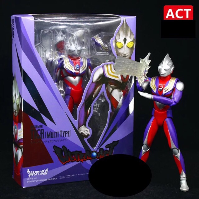 Ultraman Act Oem Ultraman Tiga Multi Type 17cm Of Height Shopee Malaysia