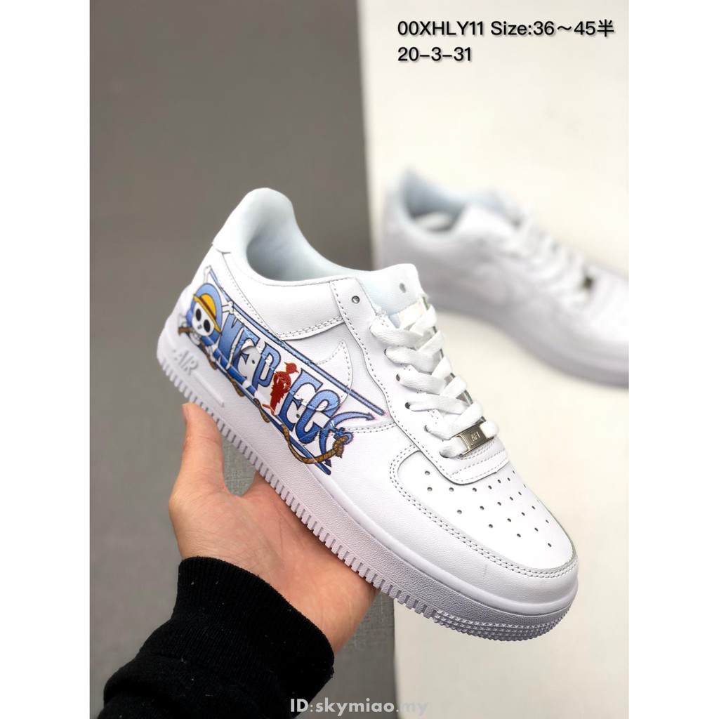 white air force ones in store