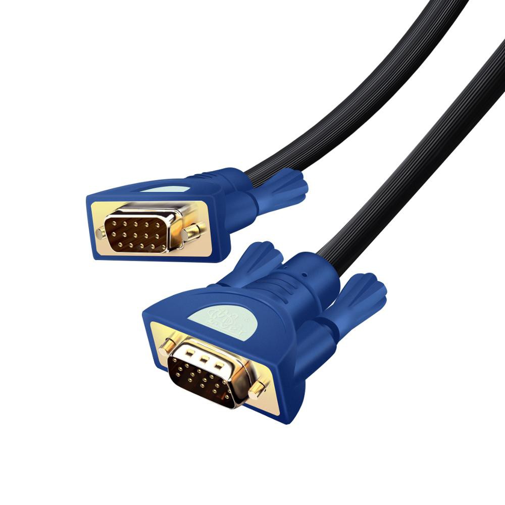 VGA / RGB 1.5M / 3M / 5M / 10M / 15M / 20M 15pin 3C+4 Male to Male ...