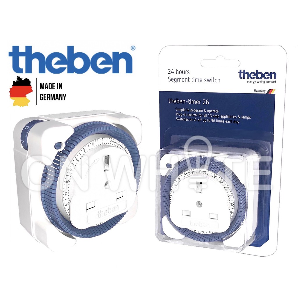 Buy Theben Plug In Timer 13a 24hours Time Segment Germany Seetracker Malaysia