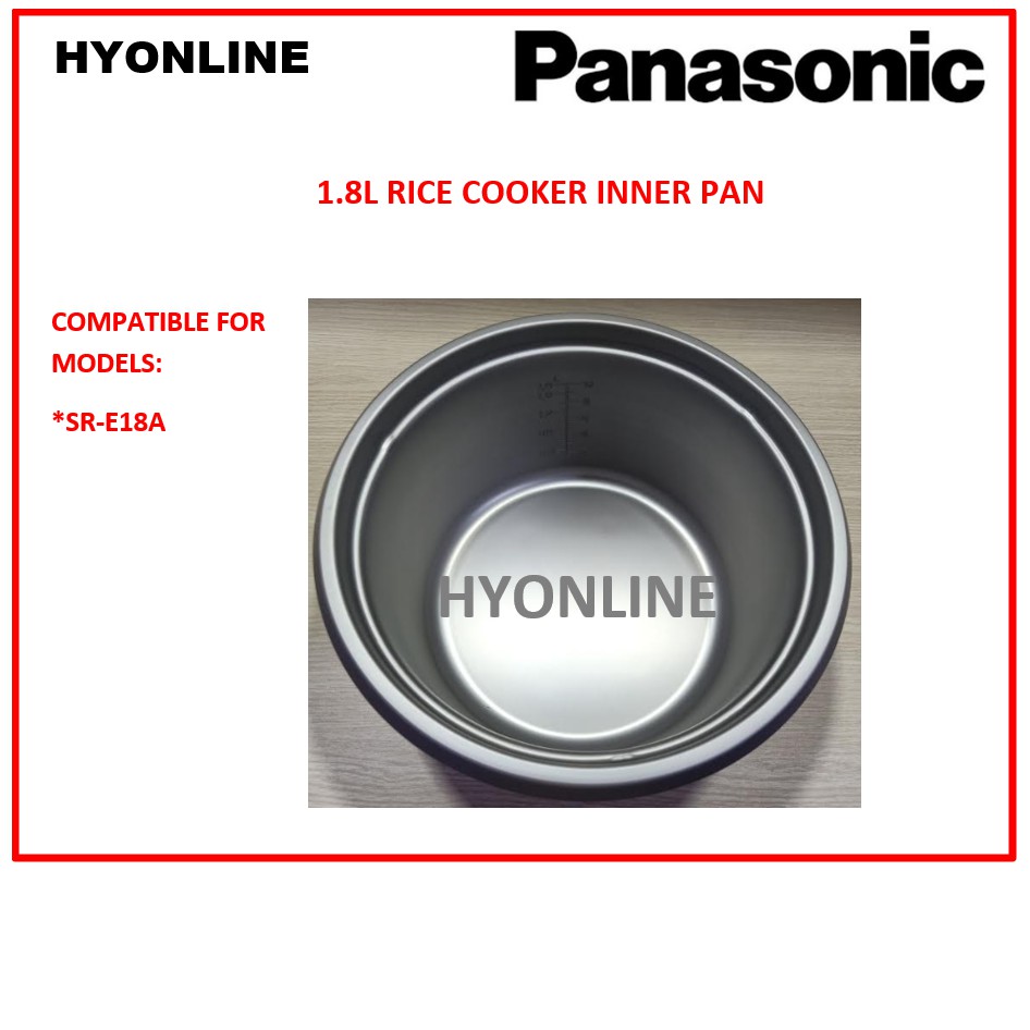 1.8L INNER PAN PANASONIC RICE COOKER SRE18A / SRCA188ZMB INNER PAN