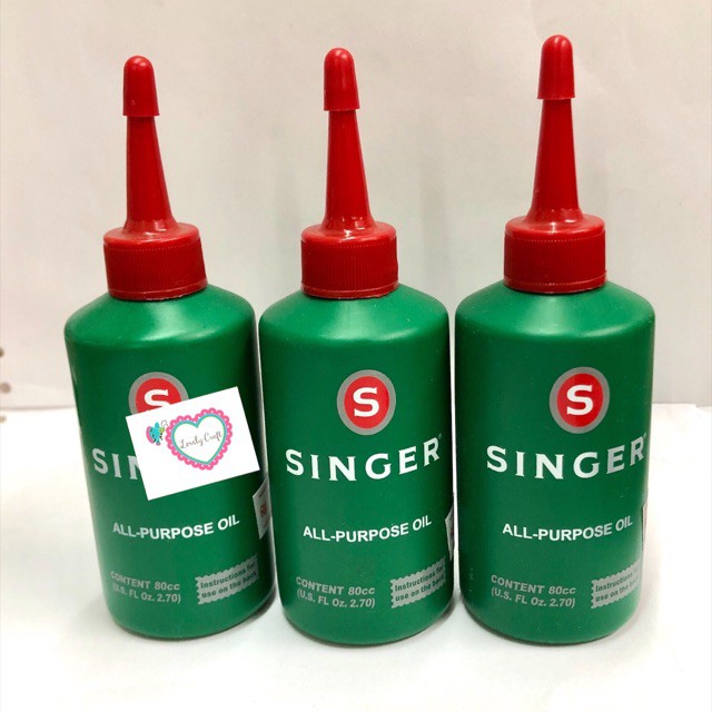 Singer All purpose Green Label Machine Lubricant Oil / Minyak Mesin Singer / 针车润滑油