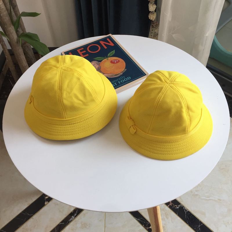 girls yellow hat