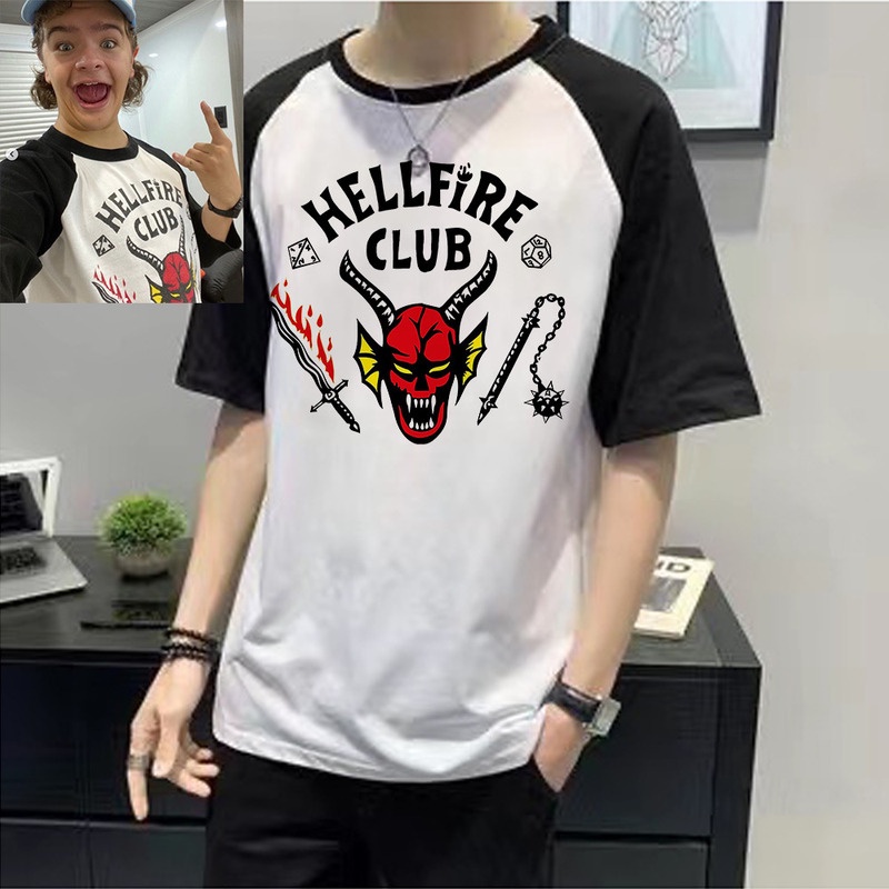 New Stranger Things 4 T Shirts Mike Tee Shirt Harajuku T-Shirt 2022 Hellfire  Club Men Clothing Hip Hop Tshirt Unisex Summer Tops | Shopee Malaysia