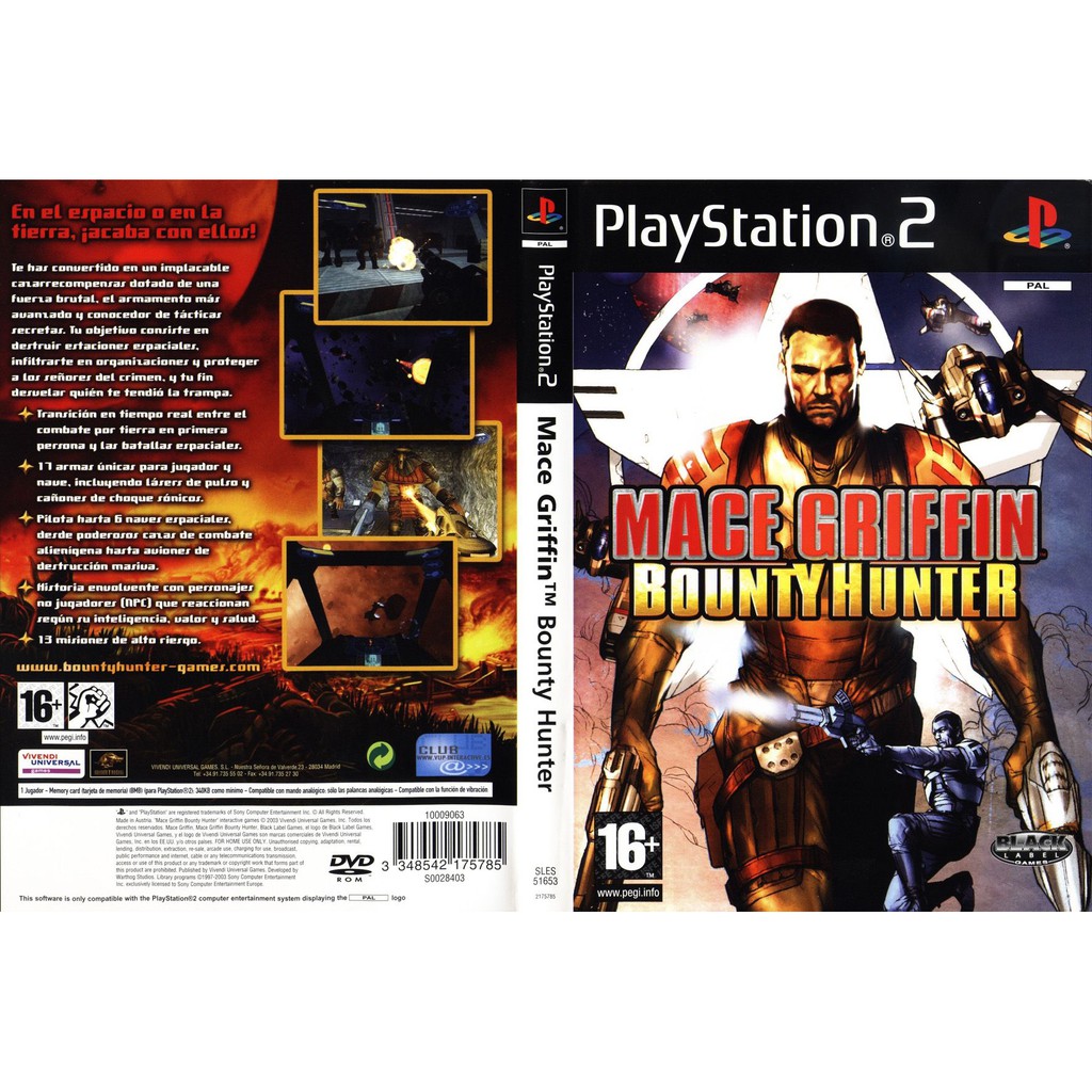 PS2 Mace Griffin Bounty Hunter Shopee Malaysia