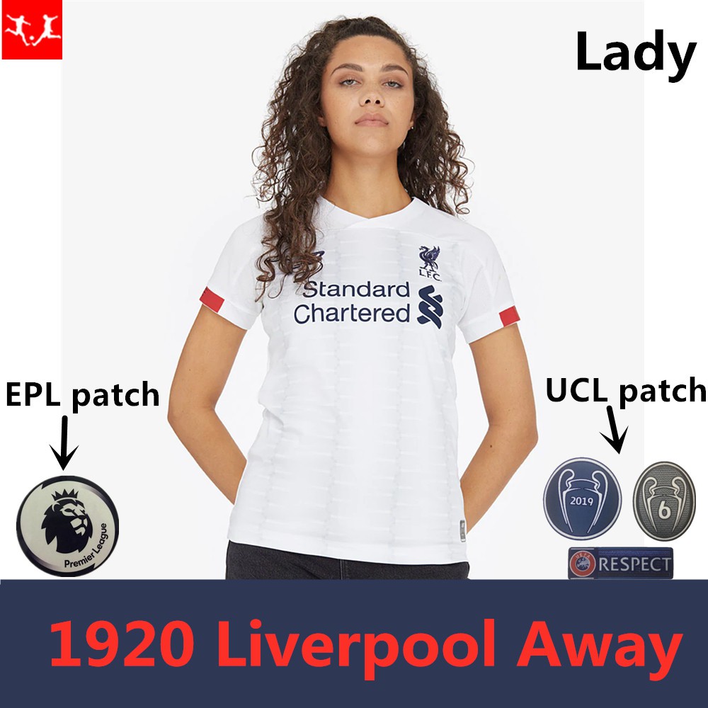 womens liverpool away shirt