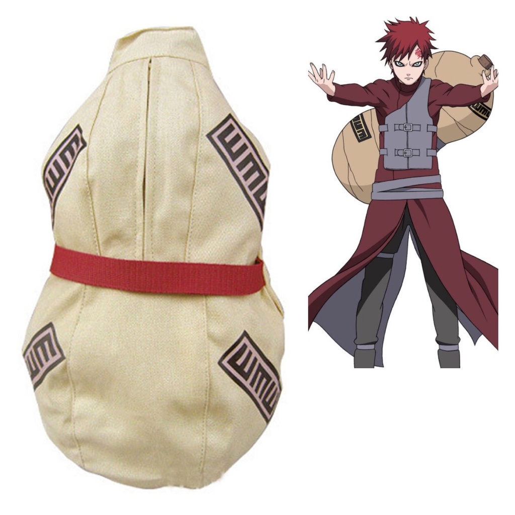 Anime Gaara Cosplay Gourd Style Backpack Oxford Cloth Double Shoulder