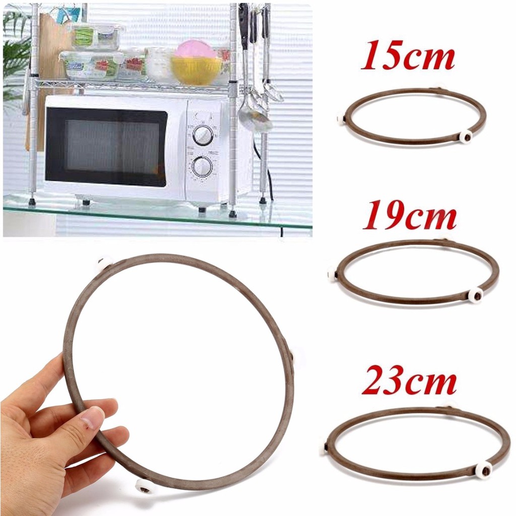 Microwave Oven Universal Plate Tray Rotating Ring Support Roller Replacement Ring Assembly for Microwave 6.9 Inner Dia 1pc 