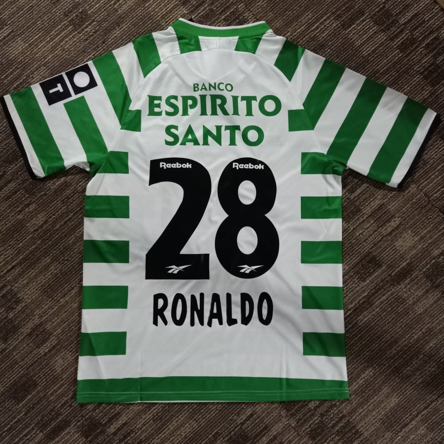 Sporting Lisbon 2001-03 Cristiano Ronaldo Home – Futbol, 51% OFF