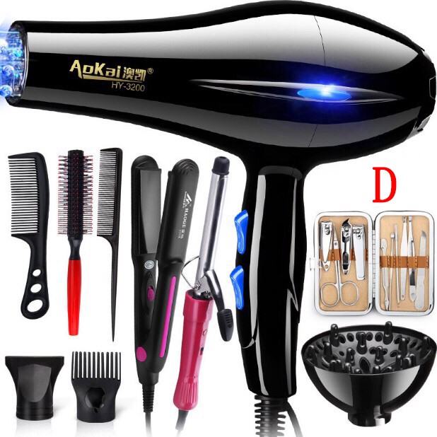 Hair dryer home size power barber shop hot and cold wind ion hair dryer