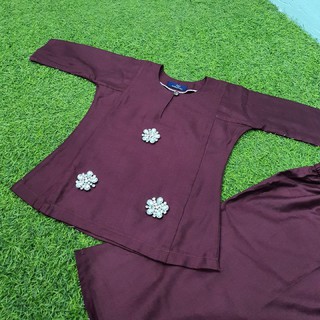  Baju  Kurung  Pahang  Tun Teja Budak Shopee  Malaysia