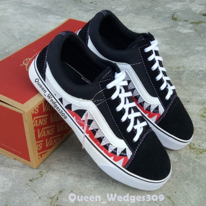 vans bape shoes