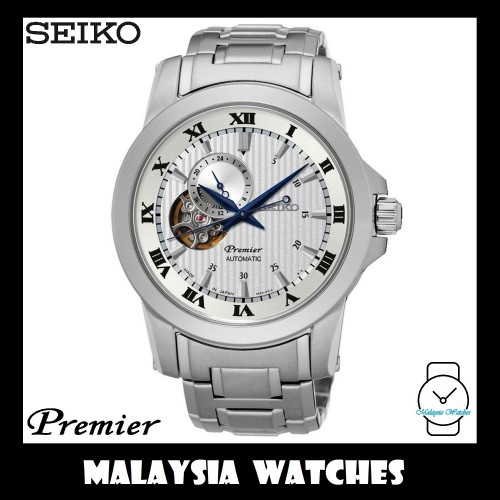 seiko premier automatic open heart