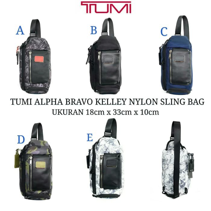 tumi kelley sling leather