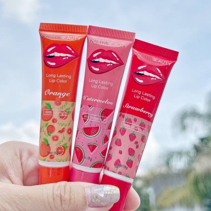 Peel Off Lip Stain Lip Tint Long Lasting Shopee Malaysia