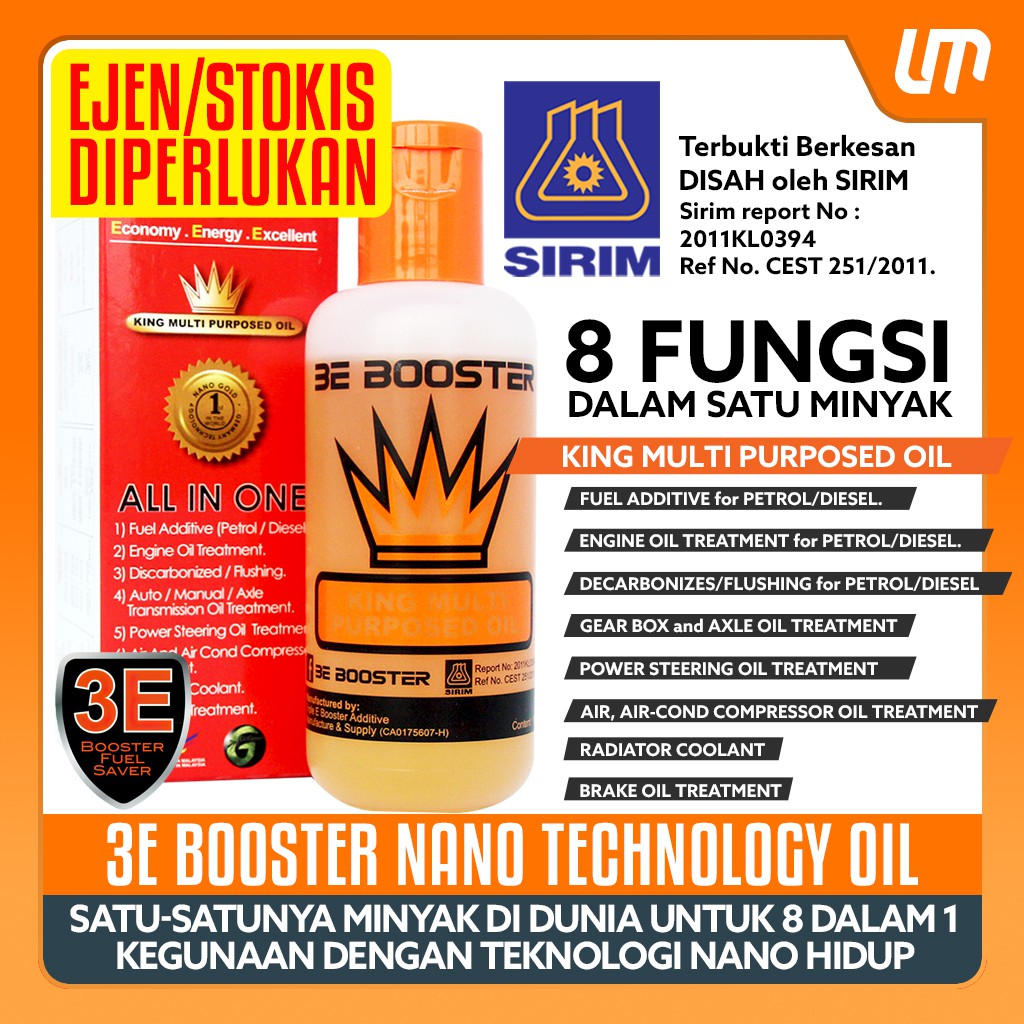 3e Booster Penjimatan Minyak Original Hq Shopee Malaysia