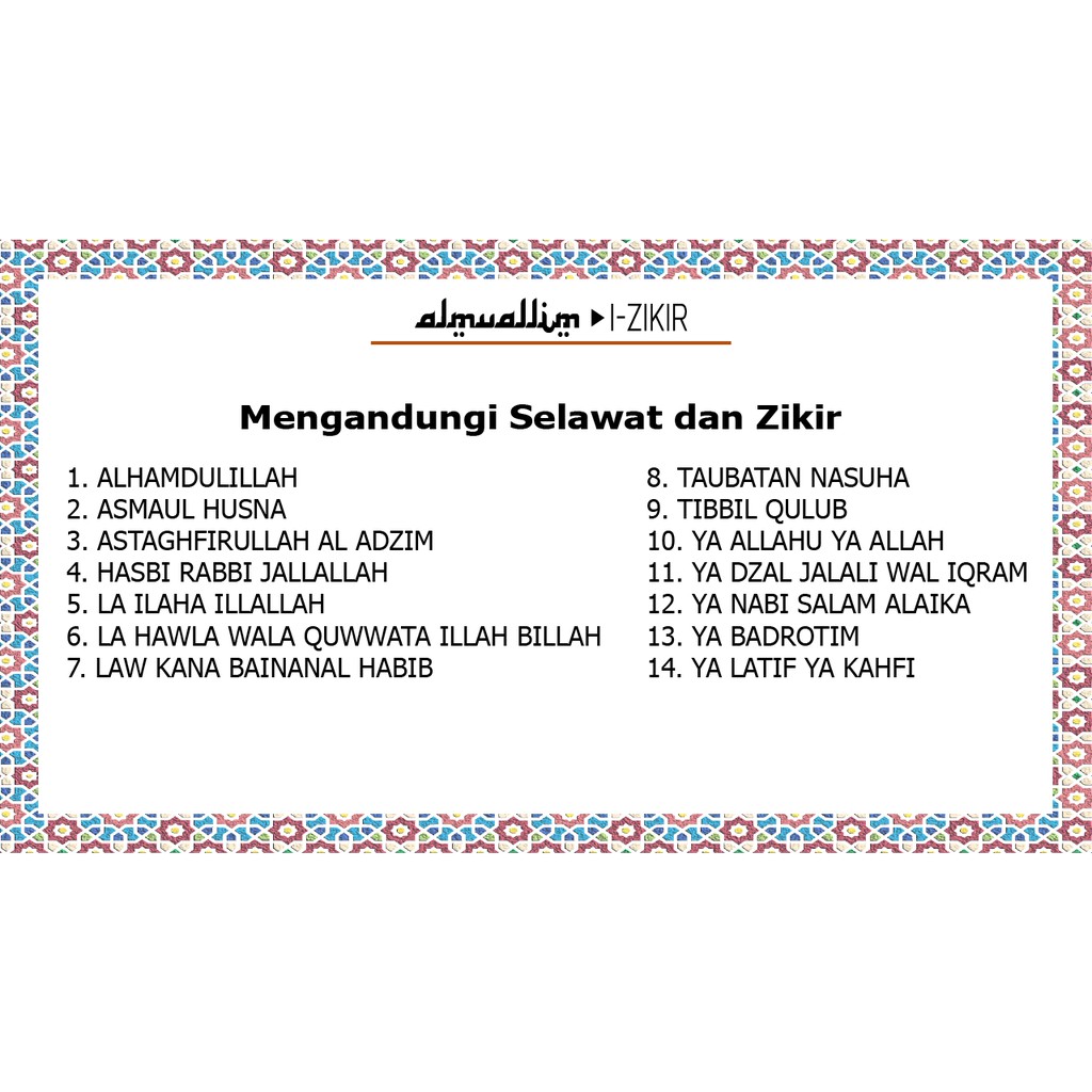 12 Months Warranty 4 Bab Zikir Ruqyah Surah Lazim Surah Ibu Mengandung Shopee Malaysia 12 months warranty 4 bab zikir ruqyah surah lazim surah ibu mengandung