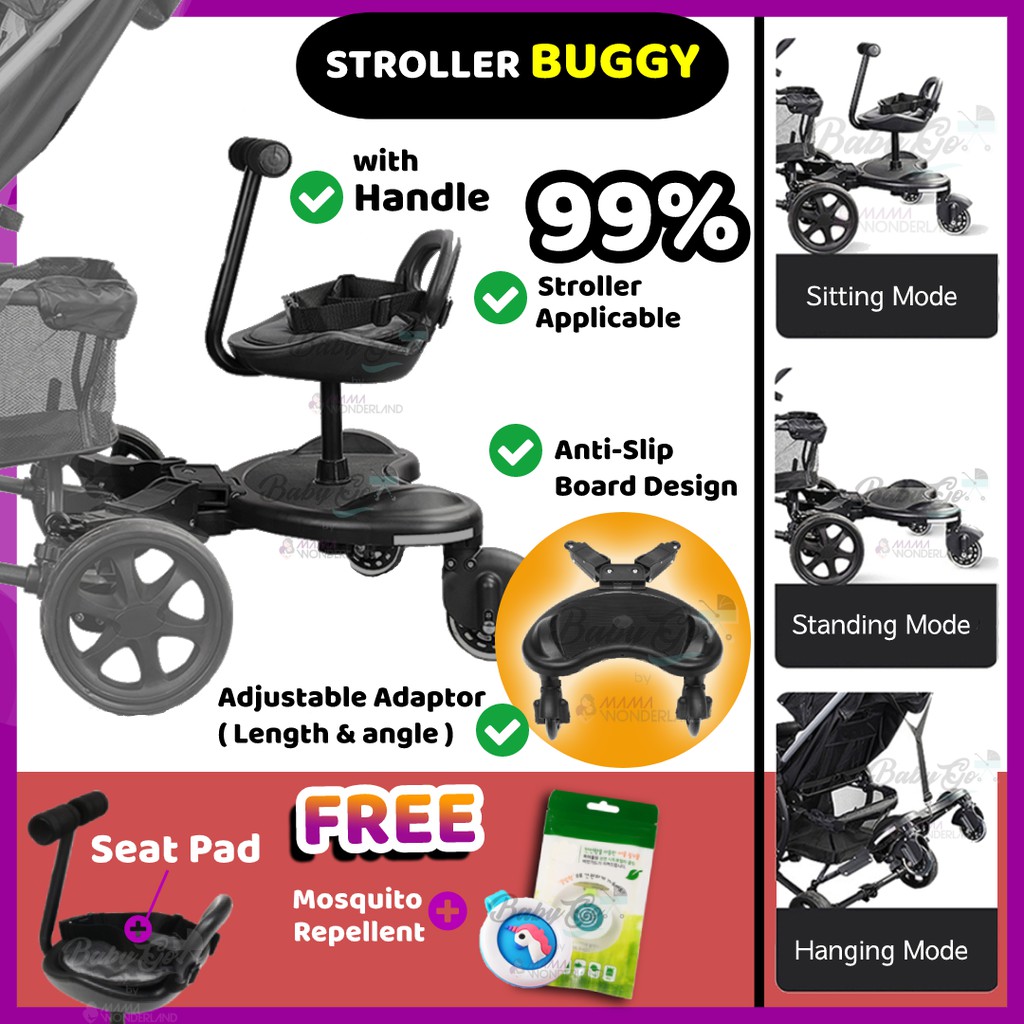 attachable seat for stroller