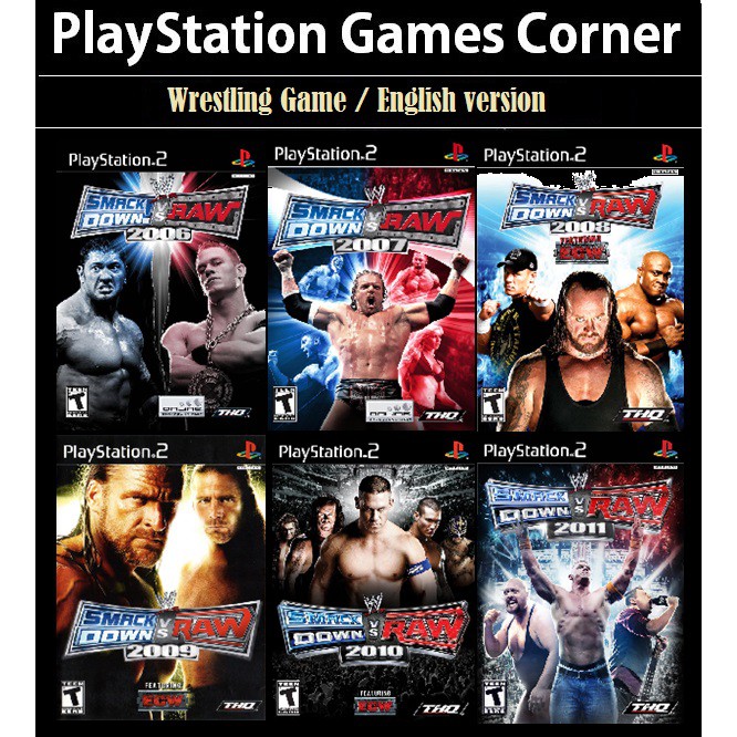 wwe ps2