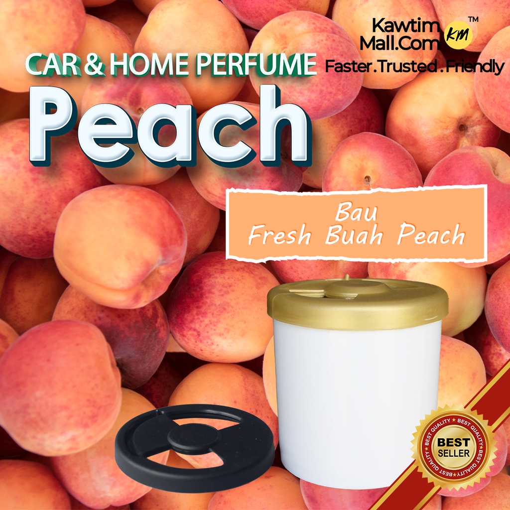 FIBRE WICK (PEACH)-PEWANGI BILIK /PEWANGI KERETA RUMAH/AIR FRESHNER/CAR PERFUME BORONG/PEWANGI KERETA VIRAL