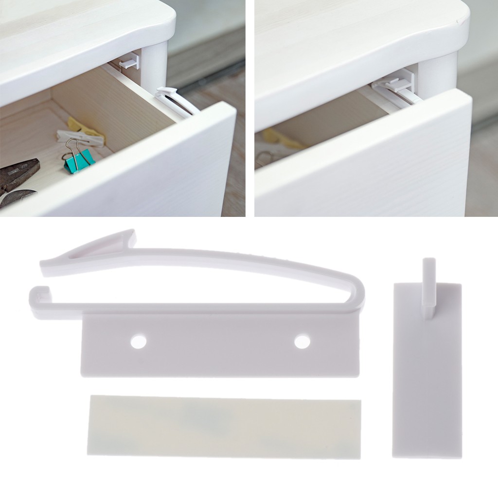 Invisible Child Safety Lock Baby Drawer Lock Latches Shopee Malaysia