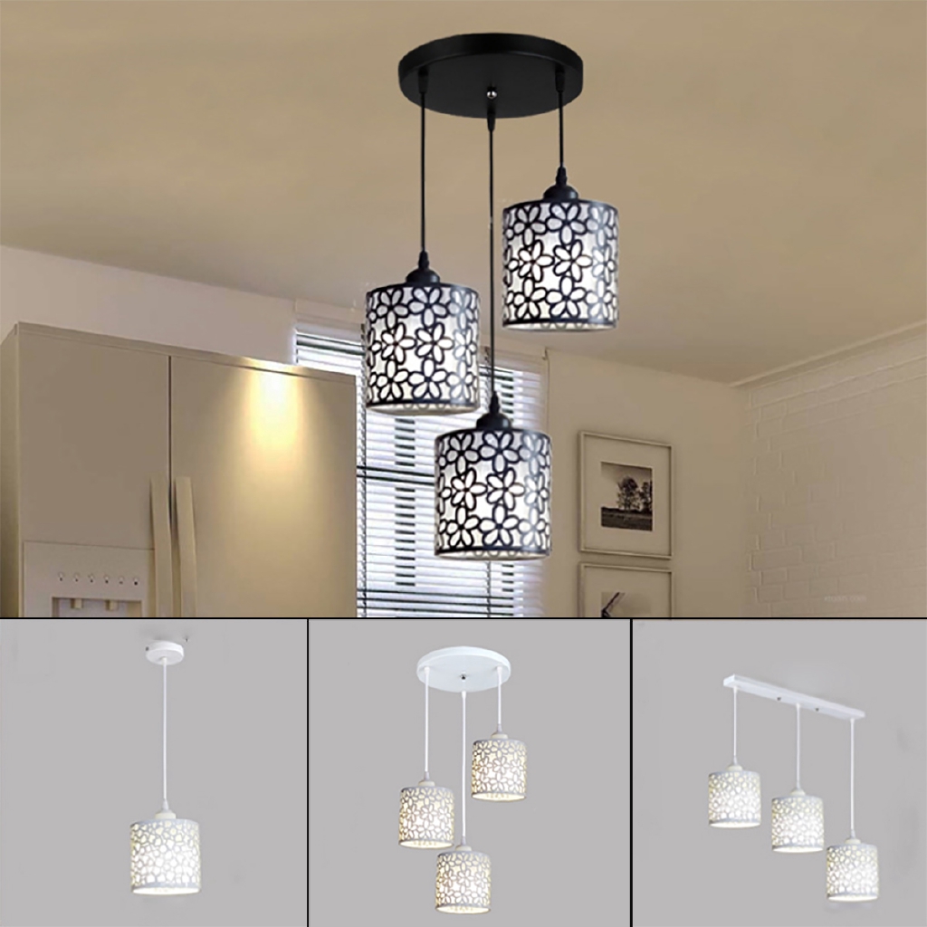 Modern Flower Petal Ceiling Light Led Pendant Lamp Dining Room