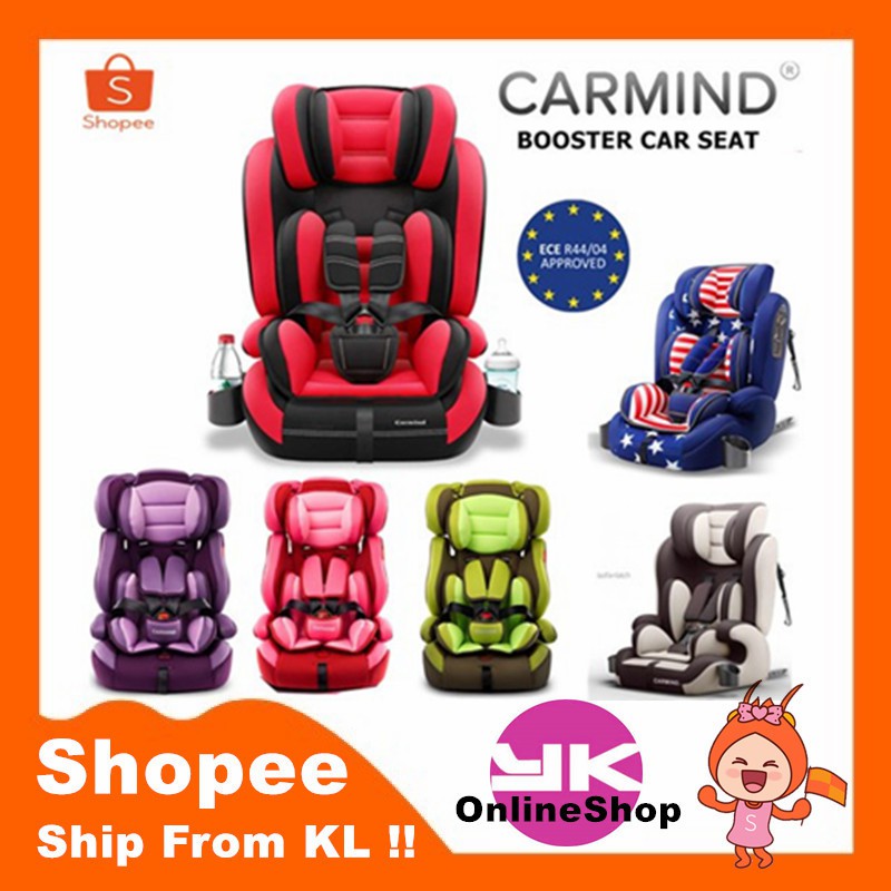 CARMIND ISOFIX + LATCH Exclusive Baby Car Seat For 9 Kg to 36KG ONE CAR