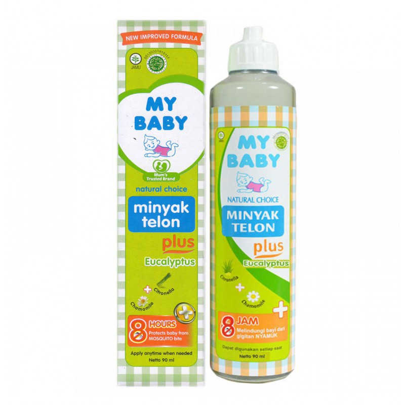 My Baby Oil Telon Plus 85 Ml Shopee Malaysia