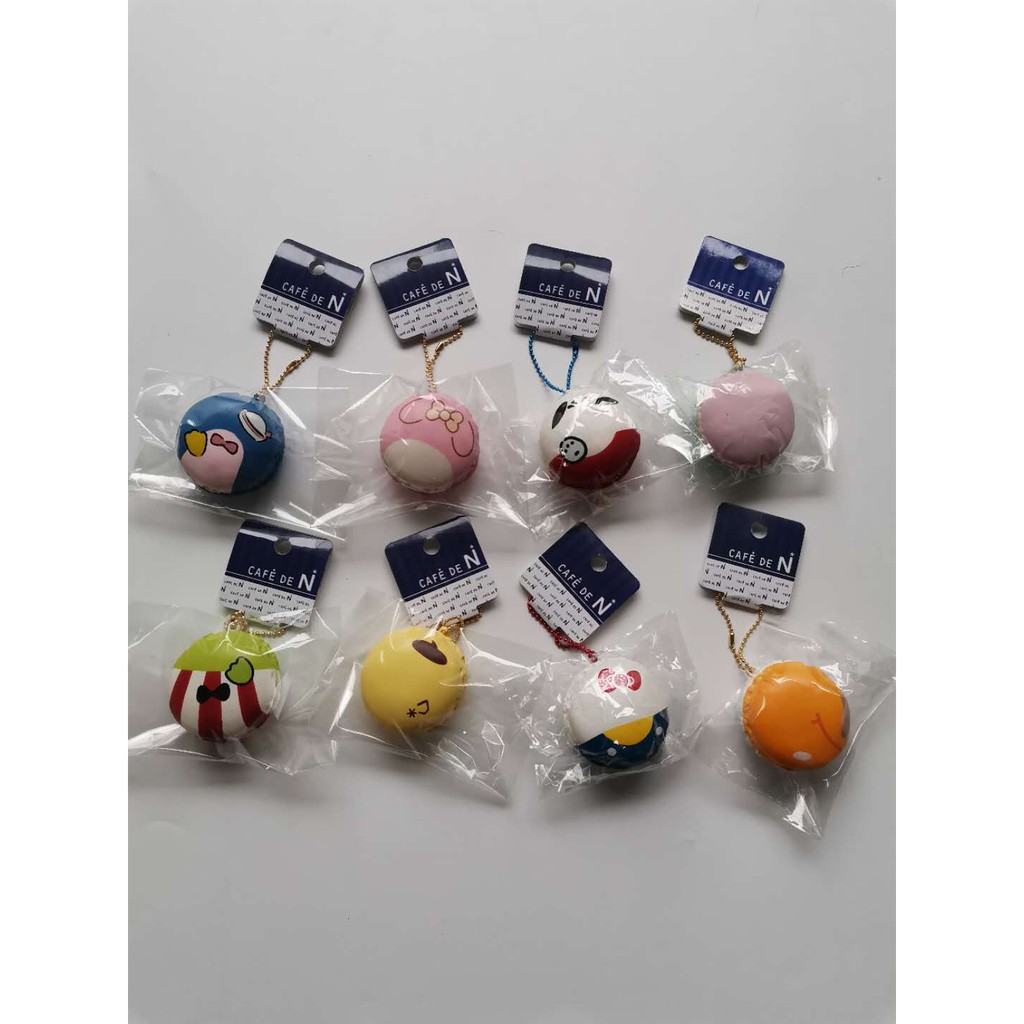 Ready Stock Newest Cute Macaron Squishy Anti Stress Slow Rising Toys Just Paper Shopee Malaysia