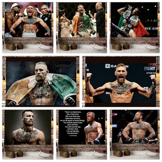 MMA Star Poster Mixed Martial Arts Boxing  Sports UFC Connor McGregor Retro Style Kraft Paper Poster Decorative Poster