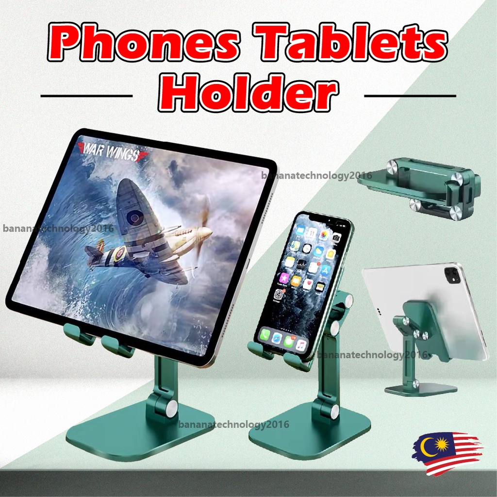 iPd Stand Tablet Stand Holder Tablet Holder Phone Stand Holder Foldable Phone Holder Adjustable Phone Stand Holder