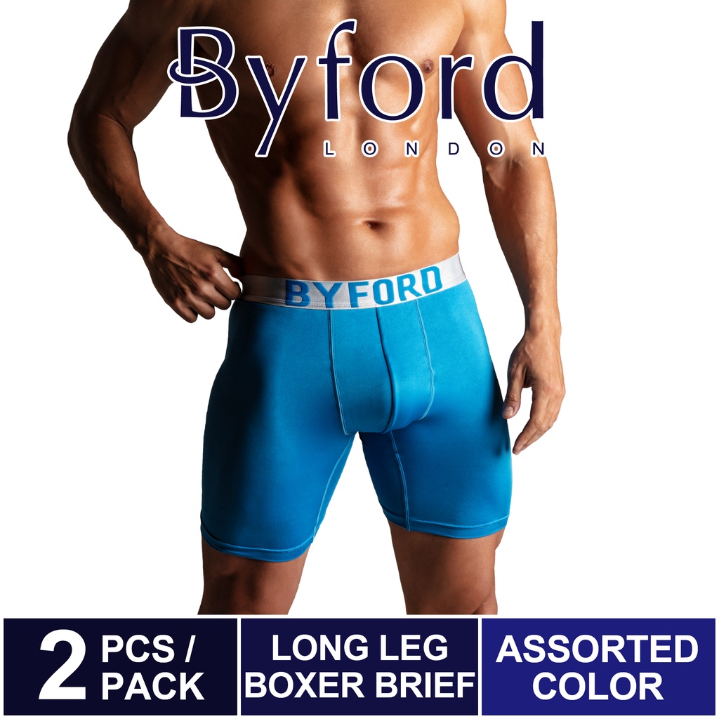 daiso (2 Pcs) Byford Men Brief Microfibre Spandex Men Underwear ...