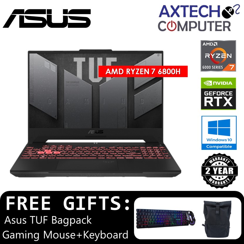 Asus TUF Gaming A17 FA707RCHX024W 17.3'' FHD 144Hz Gaming Laptop