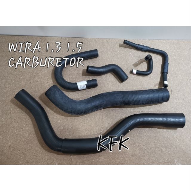 WIRA 1.3 1.5 fuel INJECTION Vdo RADIATOR HOSE SET Shopee Malaysia
