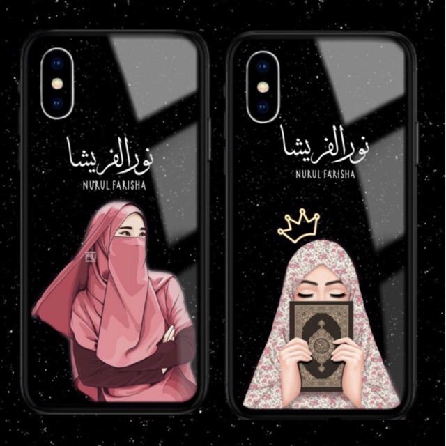 DIY Phone Case/Customized Phone Case/ Personalized name Phone Case/Picture Covers Hijab Muslimah Jawi