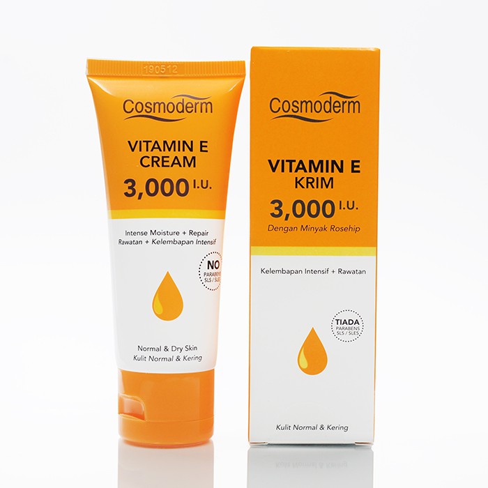 Cosmoderm Vitamin E Cream 3000 IU with Rosehip Oil 50g Shopee Malaysia