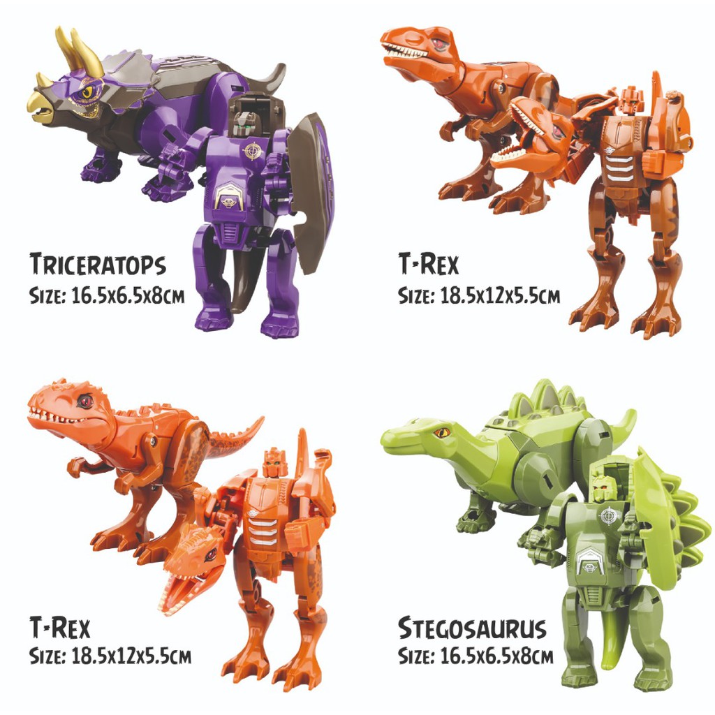 Tracking Number Dino Mecard Ptera Tinysaur Dinosaur Transformer Robot Kids Toy 