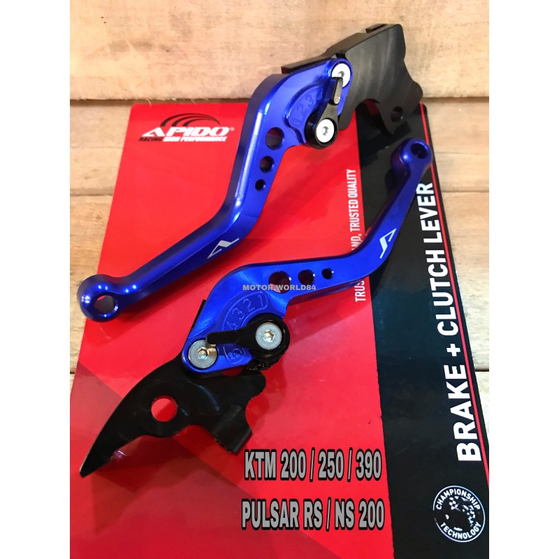 LEVER SET APIDO KTMDUKE 200 / 250 / 390 MODENAS PULSAR RS / NS 200