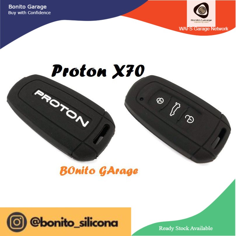 Proton X70 Keyless Silicone Key Alarm Remote Cover Casing Shopee Malaysia