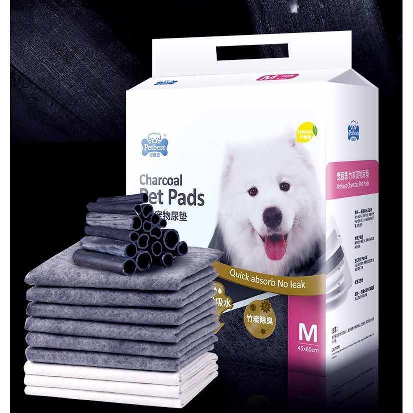 charcoal wee wee pads